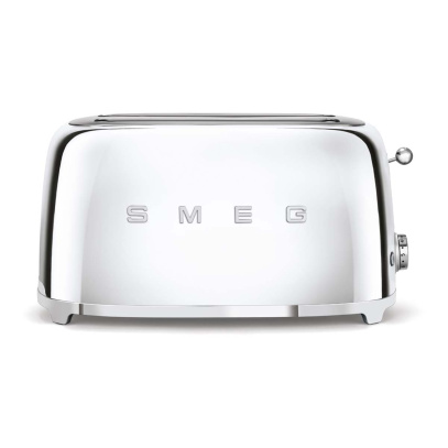 Тостер на 4 ломтика SMEG 50s style (TSF02SSEU) Хром