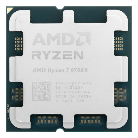 Процессор AMD Ryzen 7 9700X, 3.80 ГГц (Turbo 5.50 ГГц), AM5, OEM (100-000001404)