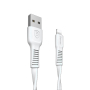 USB кабель Baseus Tough Series разъём Lightning Белый