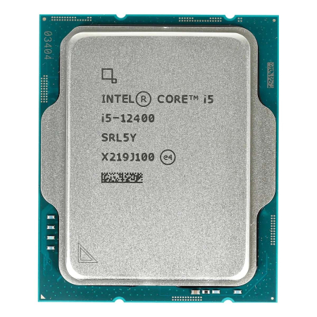 Процессор Intel Core i5-12400, 2.5 ГГц (Turbo 4.4 ГГц), LGA1700, OEM (CM8071504650608)