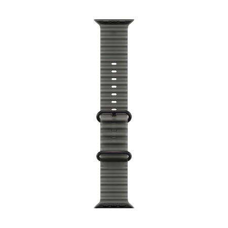 Apple Watch Ultra 4, 49 мм корпус из титана цвета «Black», ремешок Ocean Band цвета «Translucent Black»