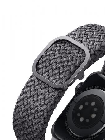 Ремешок UNIQ для Apple Watch 38/40/41 мм ASPEN Strap Braided (40MM-ASPGRY) Серый