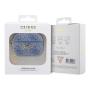 Чехол для Airpods Pro 2 Guess PU leather 4G with metal logo and Heart charm (GUAP2G4GSMB) Синий