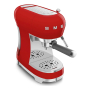 Кофемашина эспрессо SMEG 50s style (ECF02RDEU) Красный