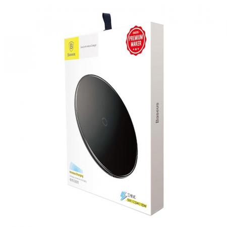 Беспроводное зарядное устройство Baseus Simple Wireless Charger (CCALL-JK01) Black, черный