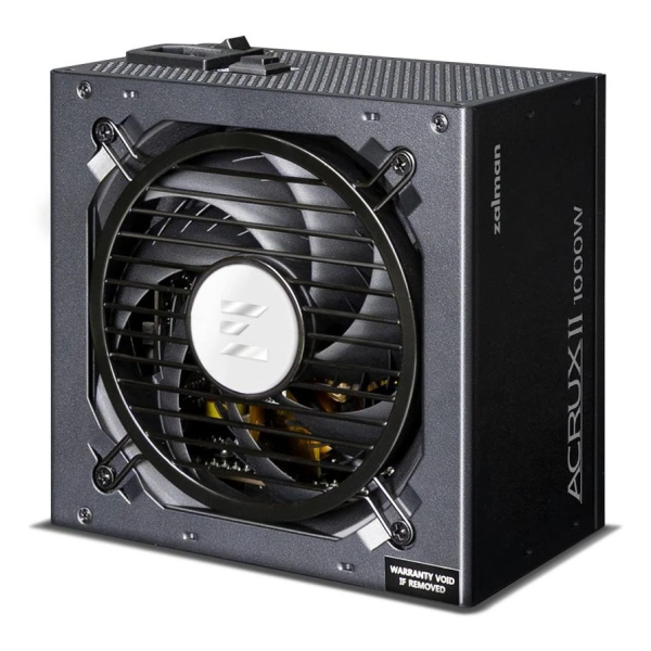 Блок питания Zalman (ZM1000-ARX2) Platinum, 1000 Вт Чёрный