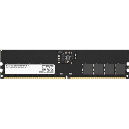 Оперативная память CBR (CD5 US16G48M40) DDR5 16GB 4800MHz CL40 UDIMM 1x16GB