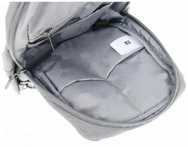 Рюкзак Xiaomi Mi City Sling Bag (DSXB01RM) Светло-серый