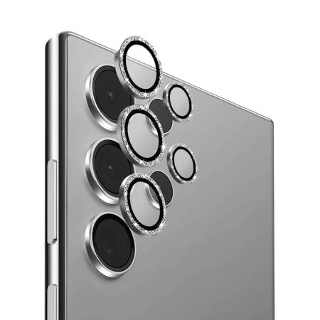 Защитное стекло для Samsung Galaxy S25 Ultra SupGlass Anti Glare Camera lens glass film (XC-31) Silver