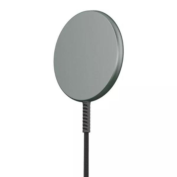 Беспроводное зарядное устройство WiWU Transparent Magnetic Wireless Charger (M14) чёрный