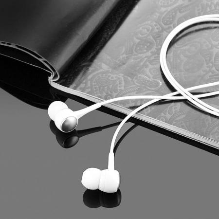 Наушники hoco. Earphone M19 White, белый