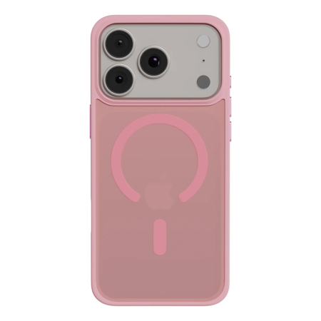 Чехол для iPhone 18 Pro Max AceCase Soft Rim Розовый