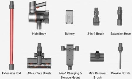 Пылесос Xiaomi Dreame T20 Серый