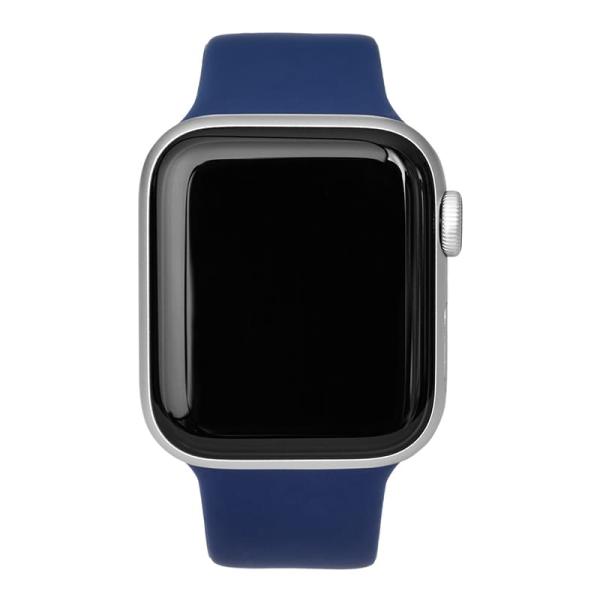 Силиконовый ремешок для Apple Watch 42/44/45 мм Темно-синий