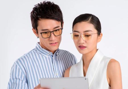 Очки компьютерные Xiaomi Mijia Anti-Blue Goggles Pro (HMJ02TS) Прозрачный