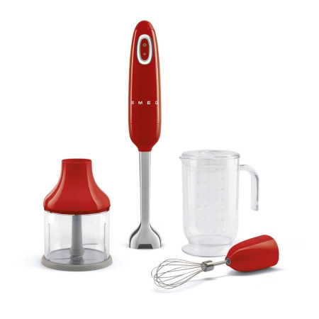 Блендер погружной SMEG 50s style (HBF03RDEU) Красный