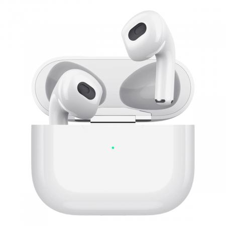 Беспроводные наушники с микрофоном Deppa Air Nova, TWS, BT 5.1, 300 мАч, QI (44192) Белый
