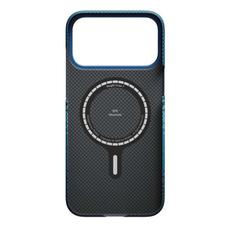 Чехол для iPhone 17 Pro Max Pitaka Ultra-Slim Case (KI1703MPM) Moonrise, синий