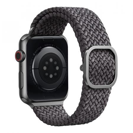 Ремешок UNIQ для Apple Watch 38/40/41 мм ASPEN Strap Braided (40MM-ASPGRY) Серый